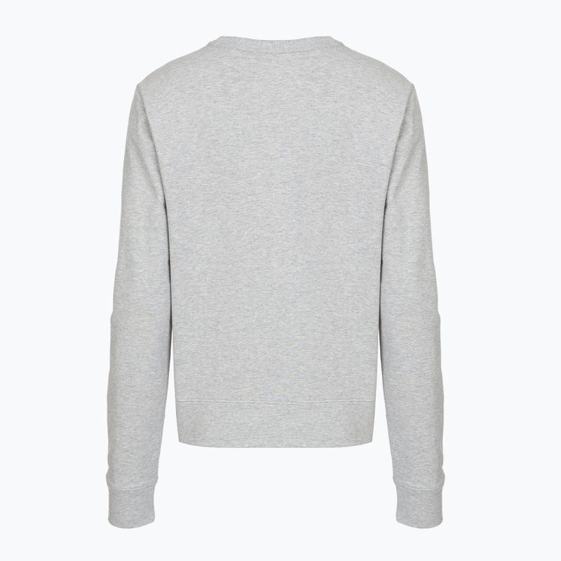 Дамски суитшърт Under Armour Sport Terry Crew mod grey light heather/white 2