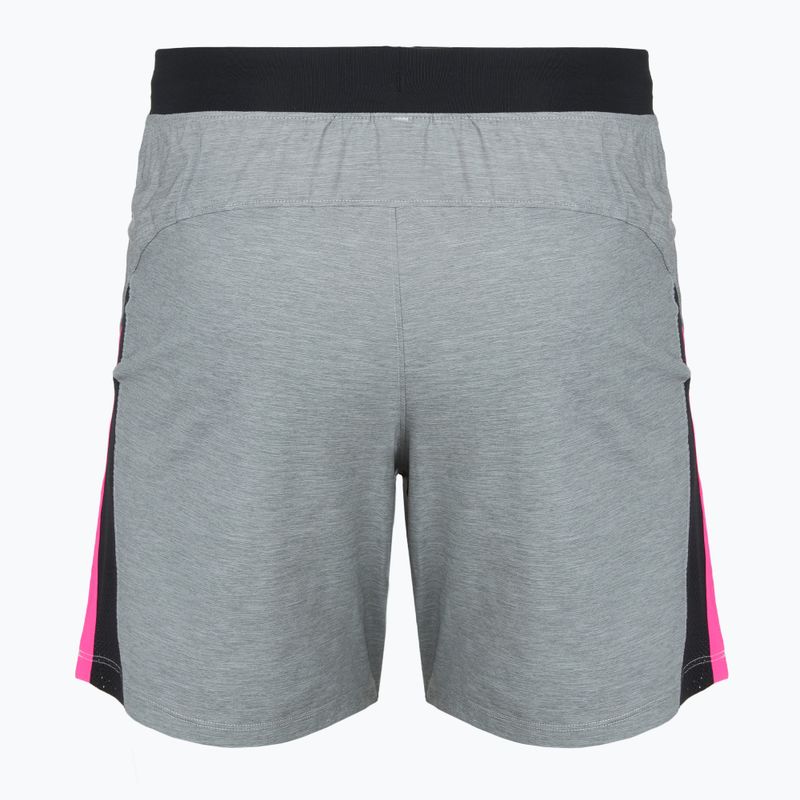 Мъжки шорти Under Armour Launch Rfltv mod gray/nova orange/reflective 2