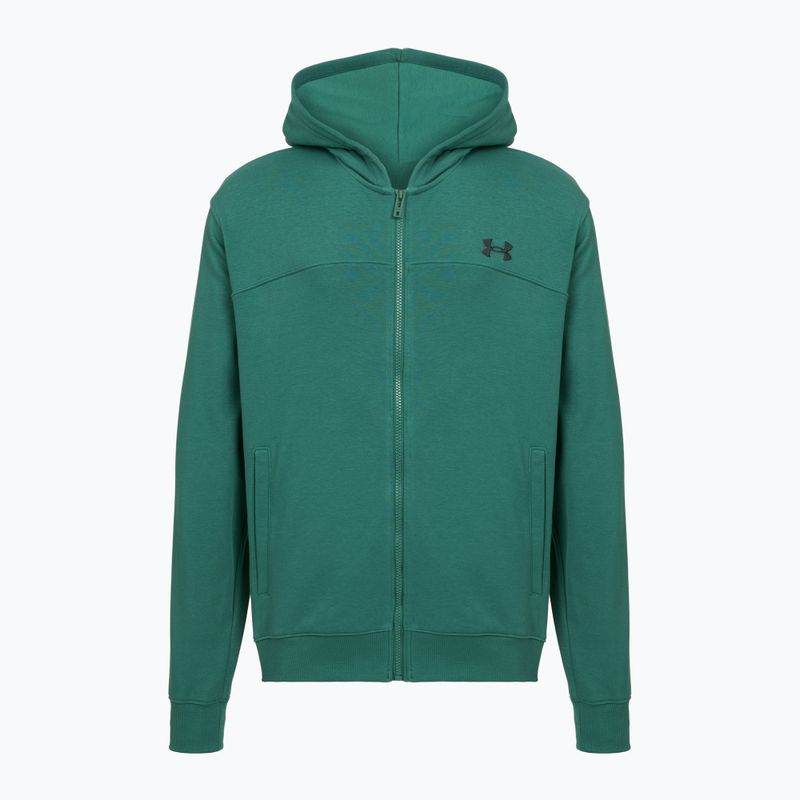 Мъжки суитшърт Under Armour Rival LW FZ rack green/black