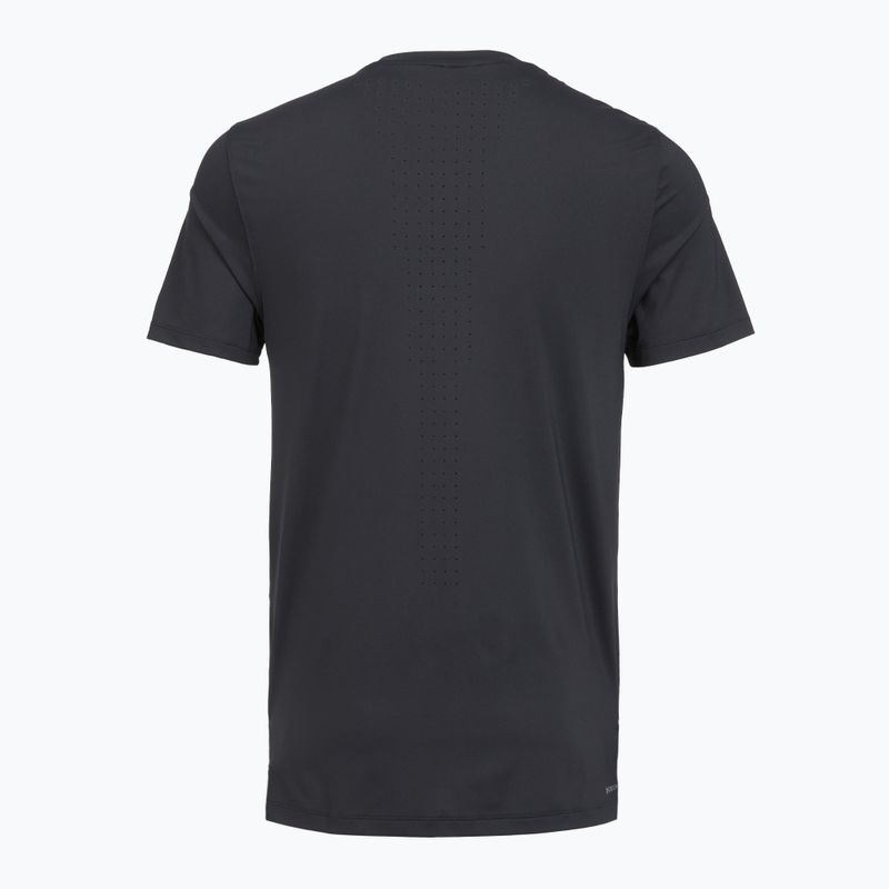 Мъжка тениска за бягане Under Armour Velociti Pro black/black/metallic silver 2
