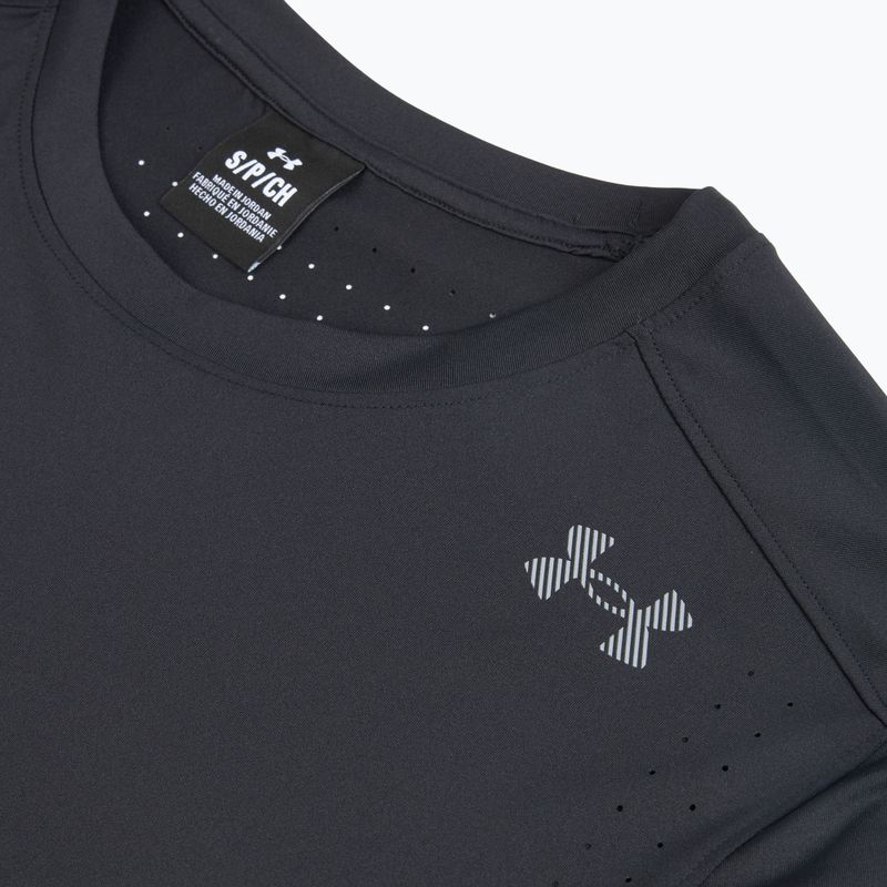 Мъжка тениска за бягане Under Armour Velociti Pro black/black/metallic silver 3