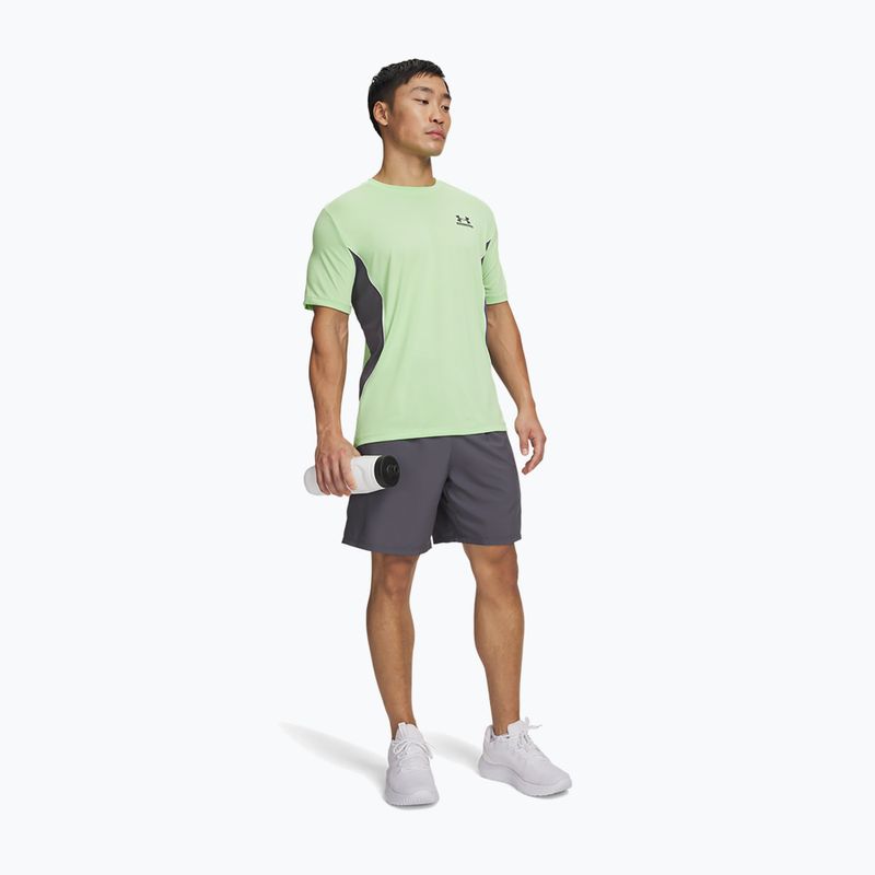 Мъжки шорти за тренировка Under Armour Tech Sport castlerock/lumos lime 2