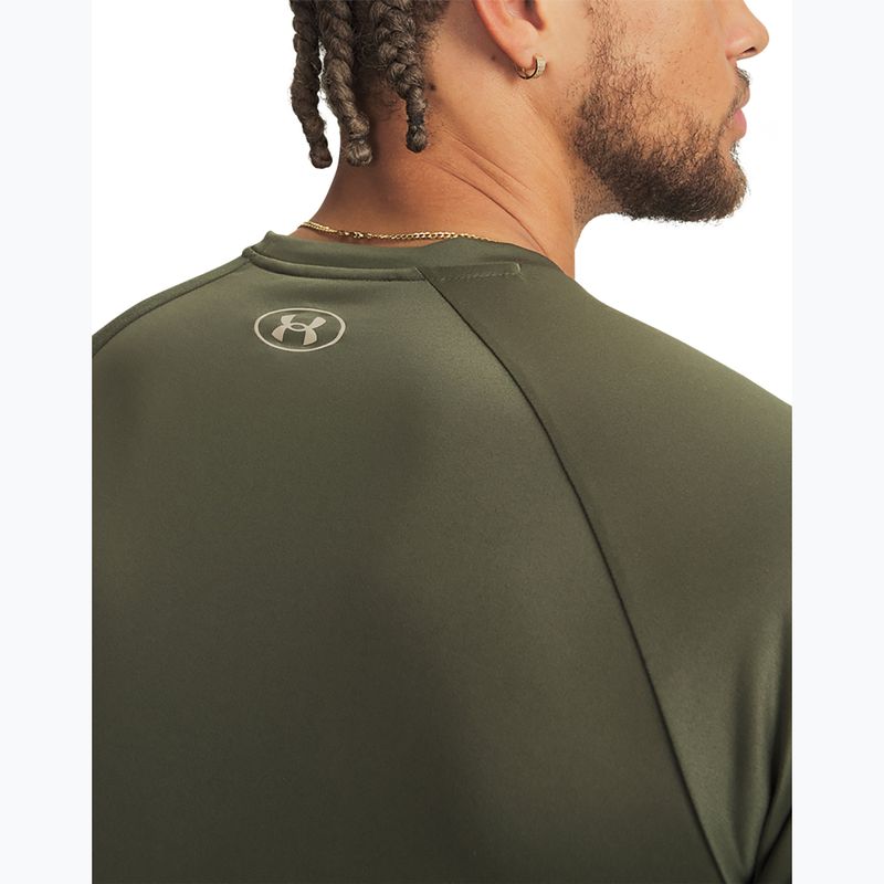 Мъжка тренировъчна тениска Under Armour Tech Graphic Tee Marine Od Green/City Khaki 3
