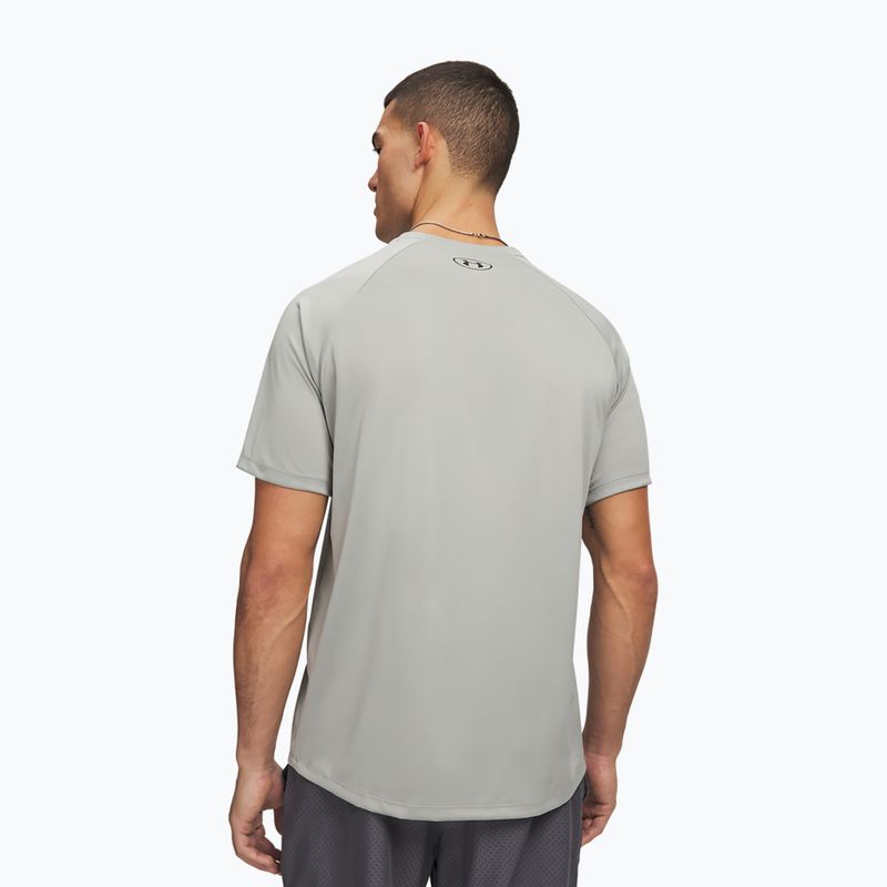 Мъжка тренировъчна тениска Under Armour Tech Graphic Tee titanium/black 2