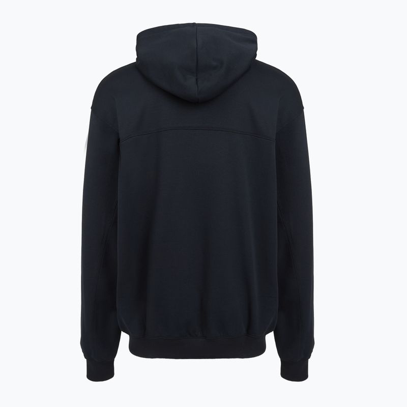Мъжки суитшърт Under Armour Rival LW Graphic Hoodie black/black 5