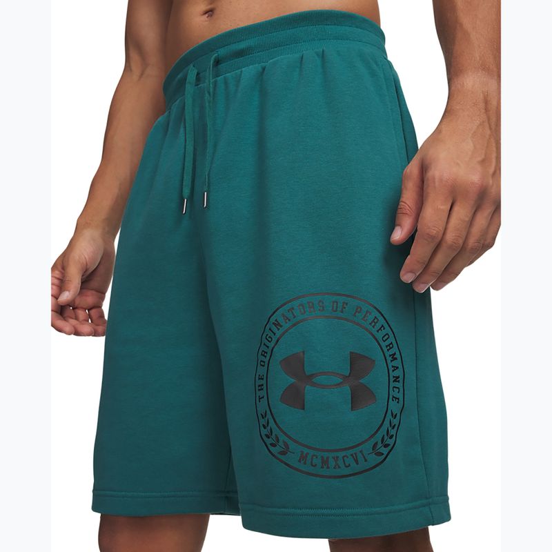 Мъжки шорти за тренировка Under Armour Rival LW Graphic rack green/black 4