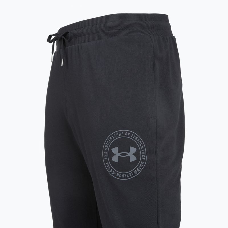 Мъжки панталони Under Armour Rival LW Graphic Jogger black/castelrock 3