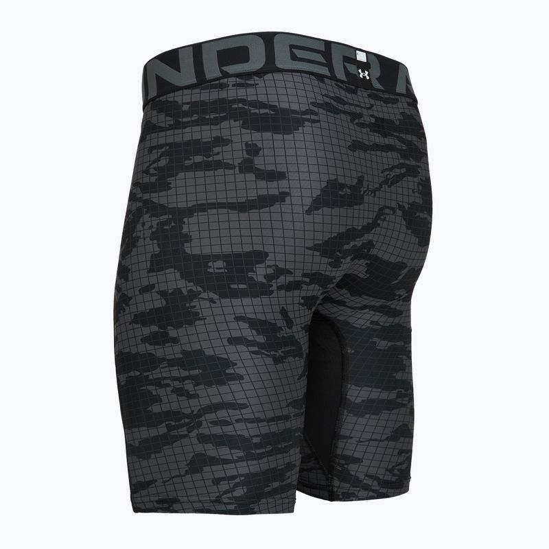 Мъжки шорти за тренировка Under Armour HG Printed Long Short black/castlerock/white 4