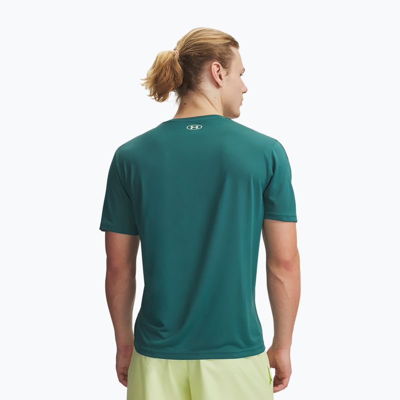 Мъжка тениска за тренировка Under Armour Tech Taping rack green/fade green 2