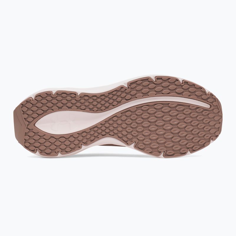 Дамски обувки за бягане Under Armour Ascend BL deep almond/apex pink/deep almond 4