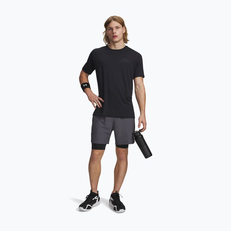 Мъжки тренировъчни шорти Under Armour Vanish Woven 2.0 2IN1 Shorts castlerock/black 2