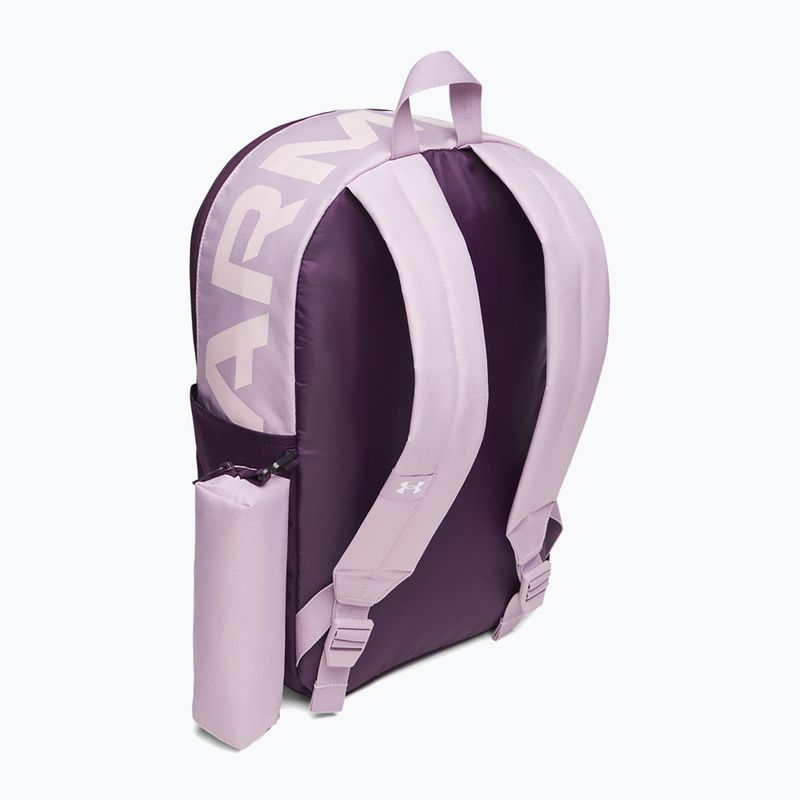 Градска раница Under Armour Essential Printed Backpack mauve pink/purple echo/white 2