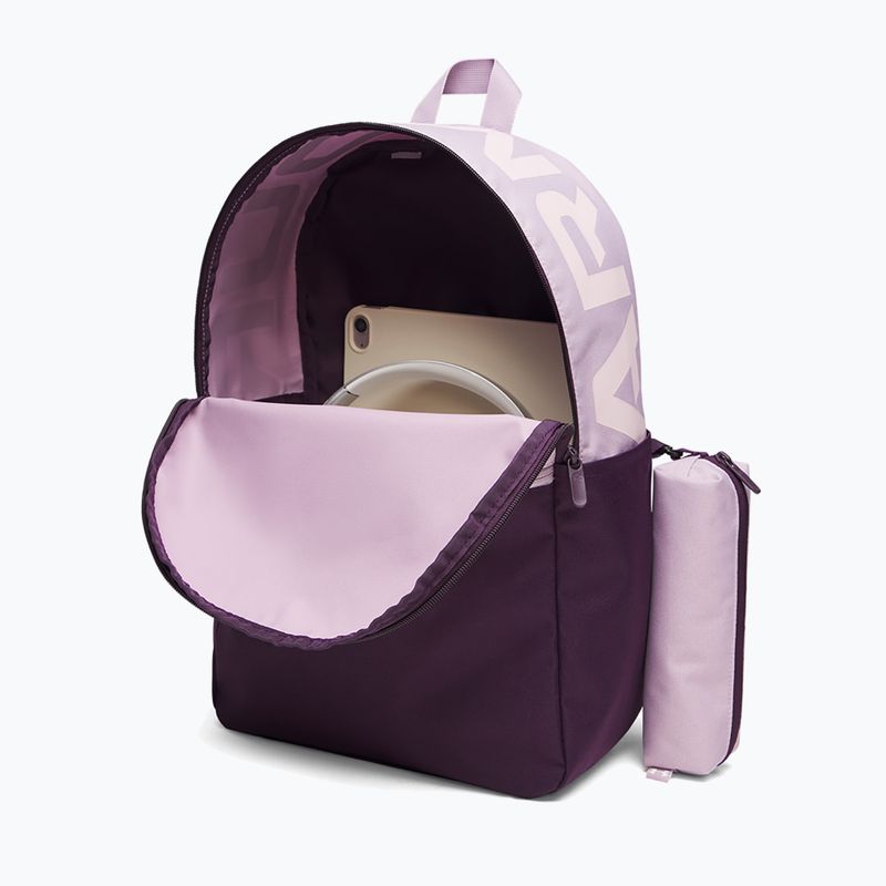 Градска раница Under Armour Essential Printed Backpack mauve pink/purple echo/white 3