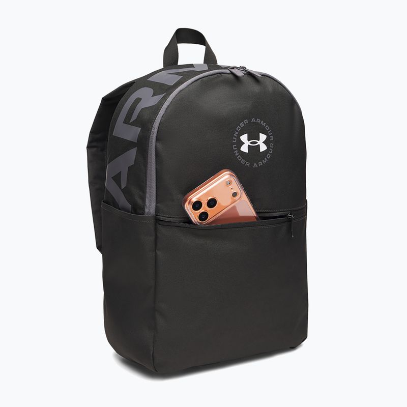 Градска раница Under Armour Essential Printed Backpack black/black/castlerock 2