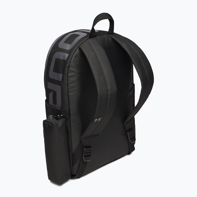 Градска раница Under Armour Essential Printed Backpack black/black/castlerock 3