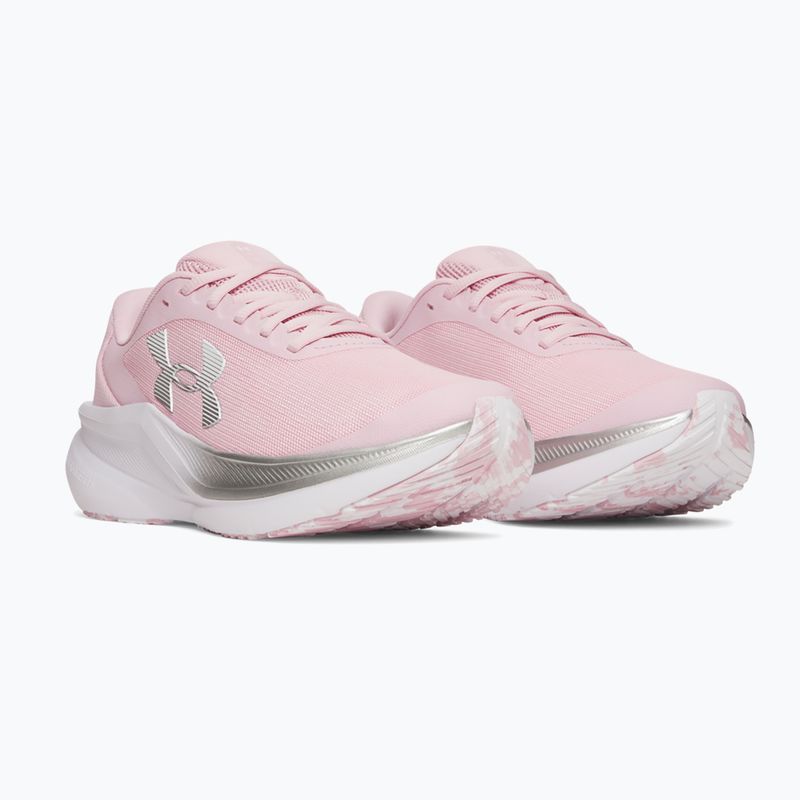 Дамски обувки за бягане Under Armour Chase prime pink/metallic silver/white 2