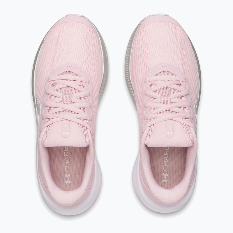 Дамски обувки за бягане Under Armour Chase prime pink/metallic silver/white 3