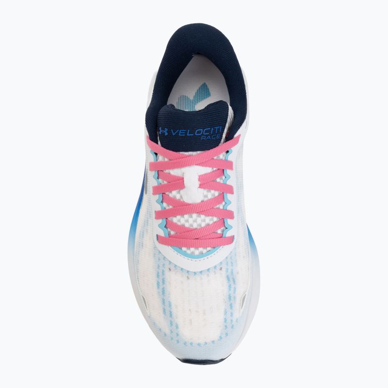 Дамски обувки за бягане Under Armour Velociti Pace white/team royal/metallic academy 5