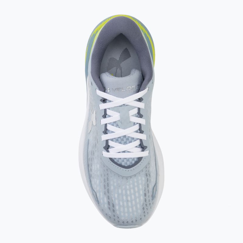 Дамски обувки за бягане Under Armour Velociti Pace blue fog/flash light/metallic silver 5