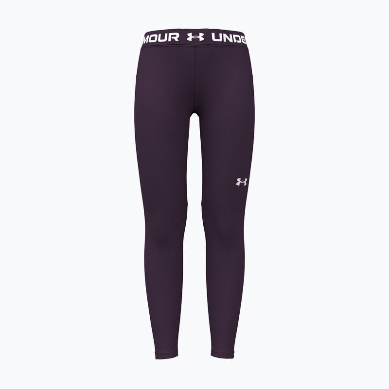 Детски клин Under Armour HeatGear Leggings purple echo/white