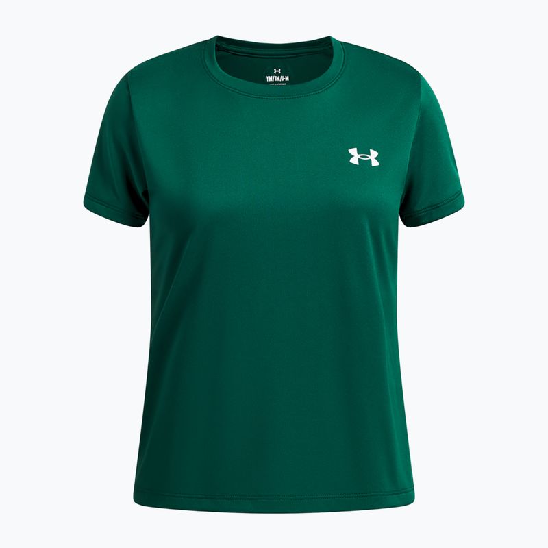 Детска тренировъчна тениска Under Armour Tech SSC SS campus ivy/white