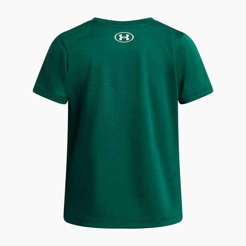 Детска тренировъчна тениска Under Armour Tech SSC SS campus ivy/white 2
