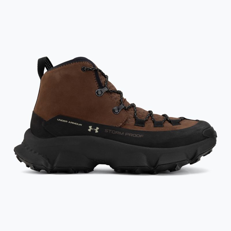 Мъжки обувки за трекинг Under Armour Charged Expanse Mid LTHR WP Incense Brown/Black/Khaki Base 2