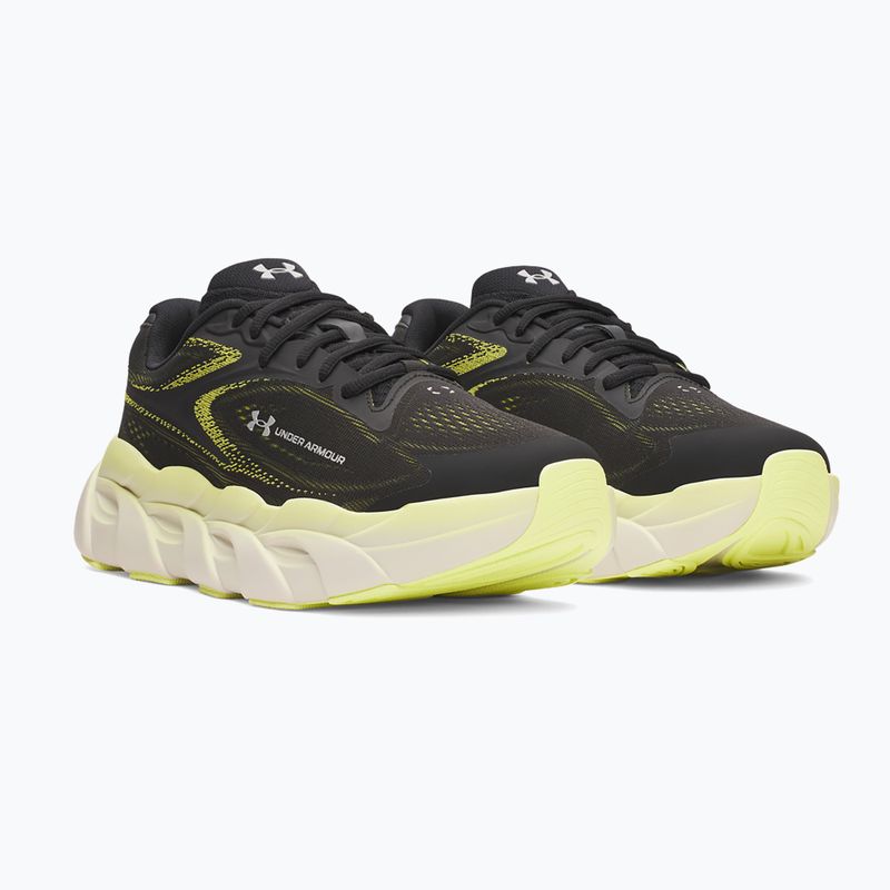 Мъжки обувки за бягане Under Armour Halo Runner 2 Ultimate Black/Sonic Yellow/Metallic Silver 2