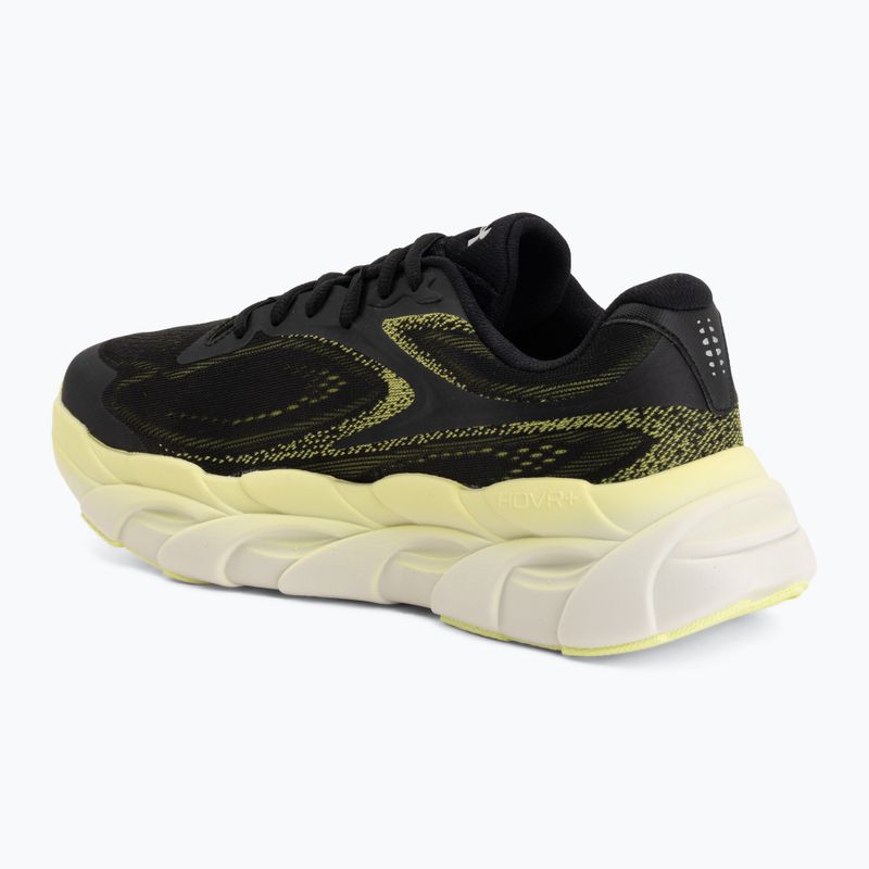 Мъжки обувки за бягане Under Armour Halo Runner 2 Ultimate Black/Sonic Yellow/Metallic Silver 3