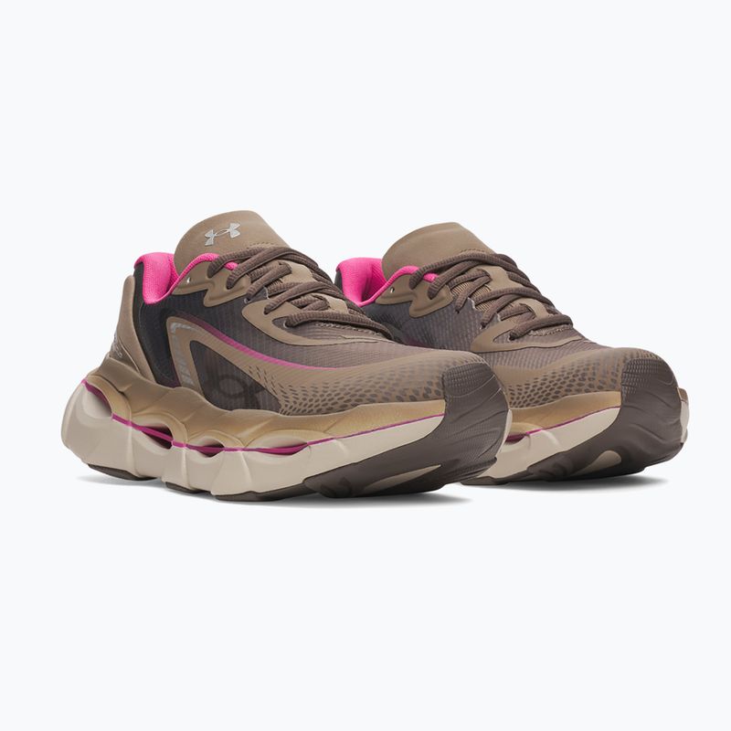 Дамски обувки за бягане Under Armour Halo Racer 2 desert taupe/virtual pink/peppercorn 2