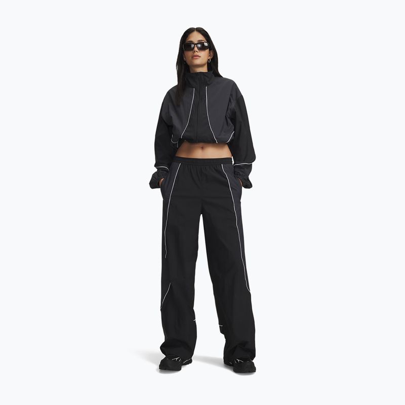 Дамски панталони Under Armour Unstoppable Woven Wind ultimate black/anthracite/anthracite 2