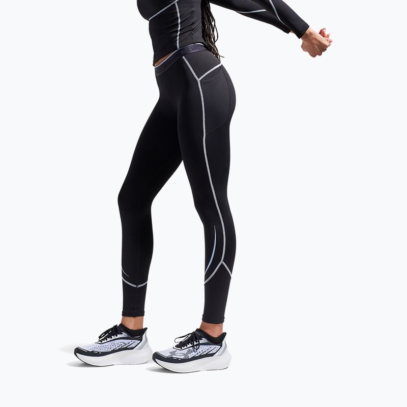 Дамски тренировъчен клин Under Armour ColdGear Elite Leggings ultimate black/reflective 4