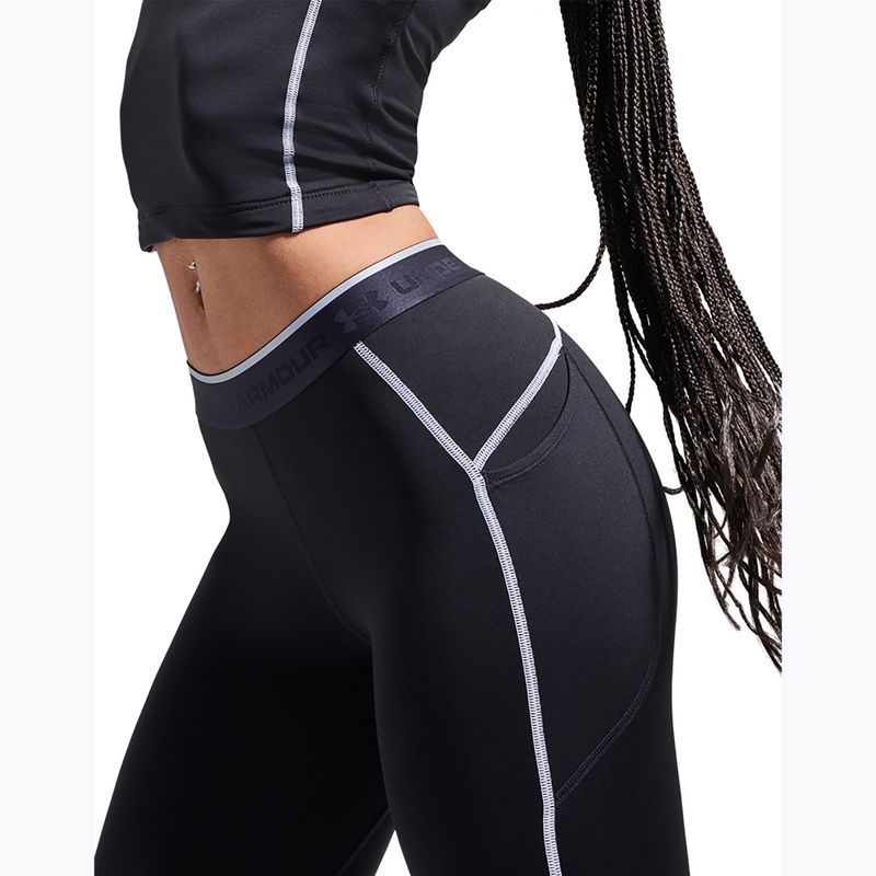 Дамски тренировъчен клин Under Armour ColdGear Elite Leggings ultimate black/reflective 7
