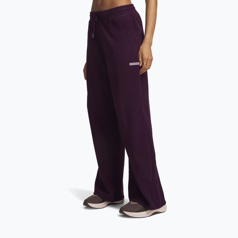 Дамски панталони за тренировка Under Armour Performance Fleece Pants purple echo/purple echo