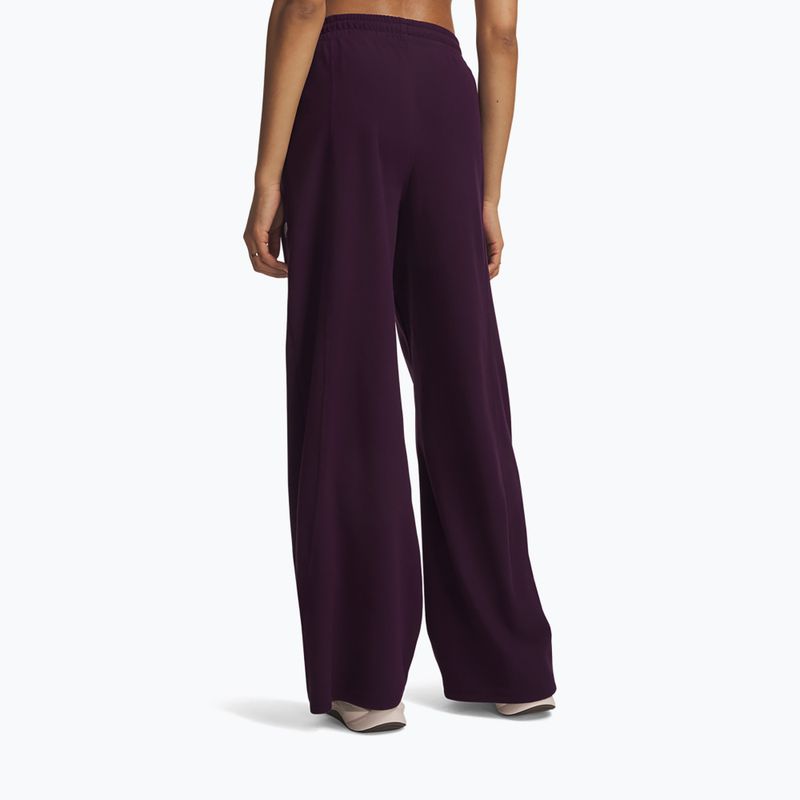 Дамски панталони за тренировка Under Armour Performance Fleece Pants purple echo/purple echo 3