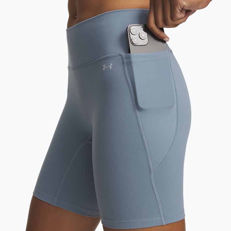 Дамски тренировъчни шорти Under Armour Motion Bike Shorts blue wind/blue fog 4