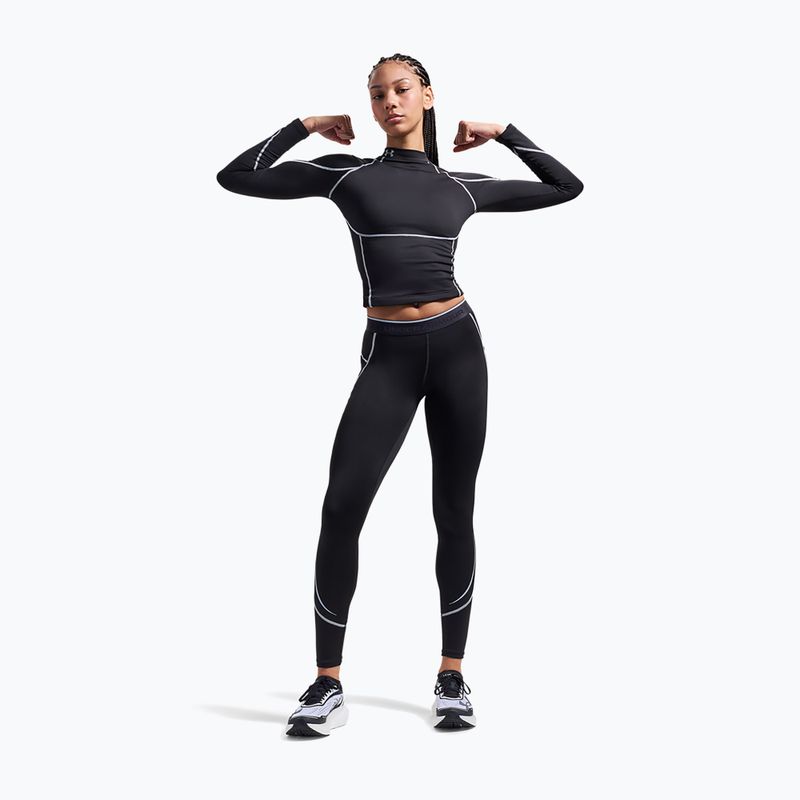 Дамска блуза с дълъг ръкав за  тренировка Under Armour ColdGear Elite Mock ultimate black/reflective 3