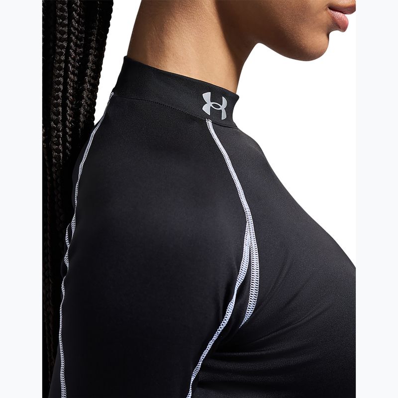Дамска блуза с дълъг ръкав за  тренировка Under Armour ColdGear Elite Mock ultimate black/reflective 8