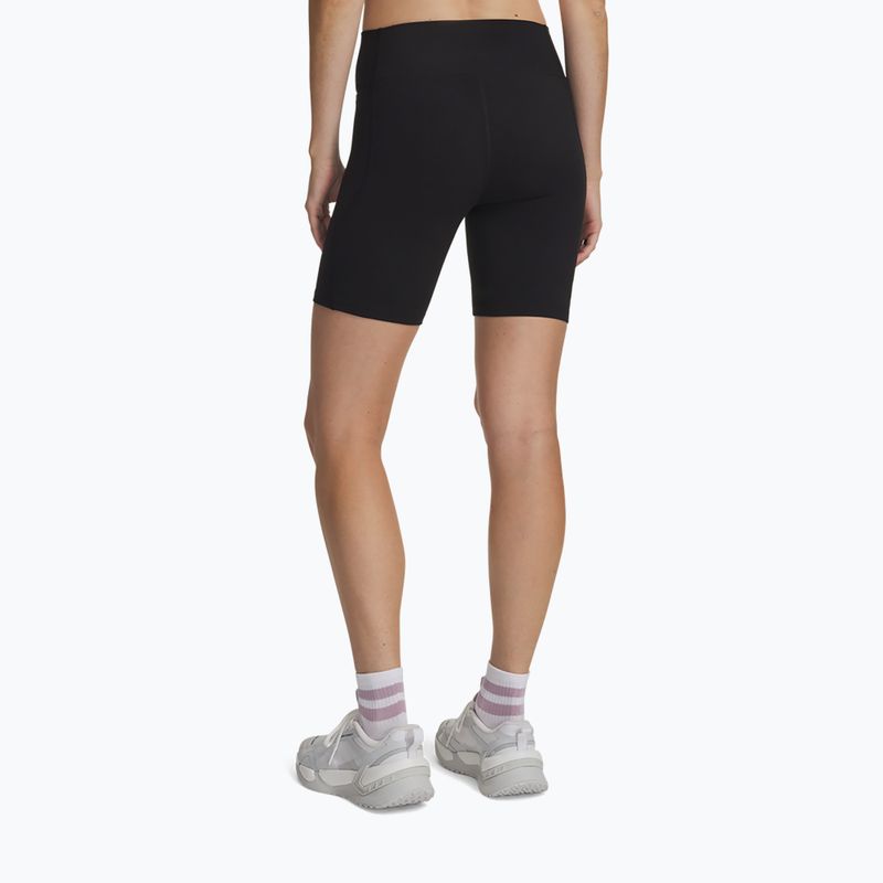 Дамски тренировъчни шорти Under Armour Motion Bike Shorts ultimate black/white 3