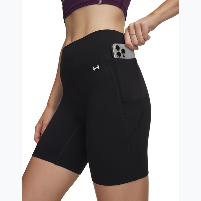 Дамски тренировъчни шорти Under Armour Motion Bike Shorts ultimate black/white 4
