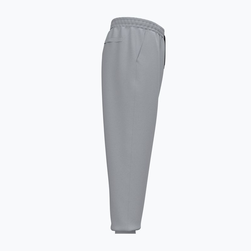 Мъжки панталони за бягане Under Armour Rival Fleece Jogger ultimate black/white 3
