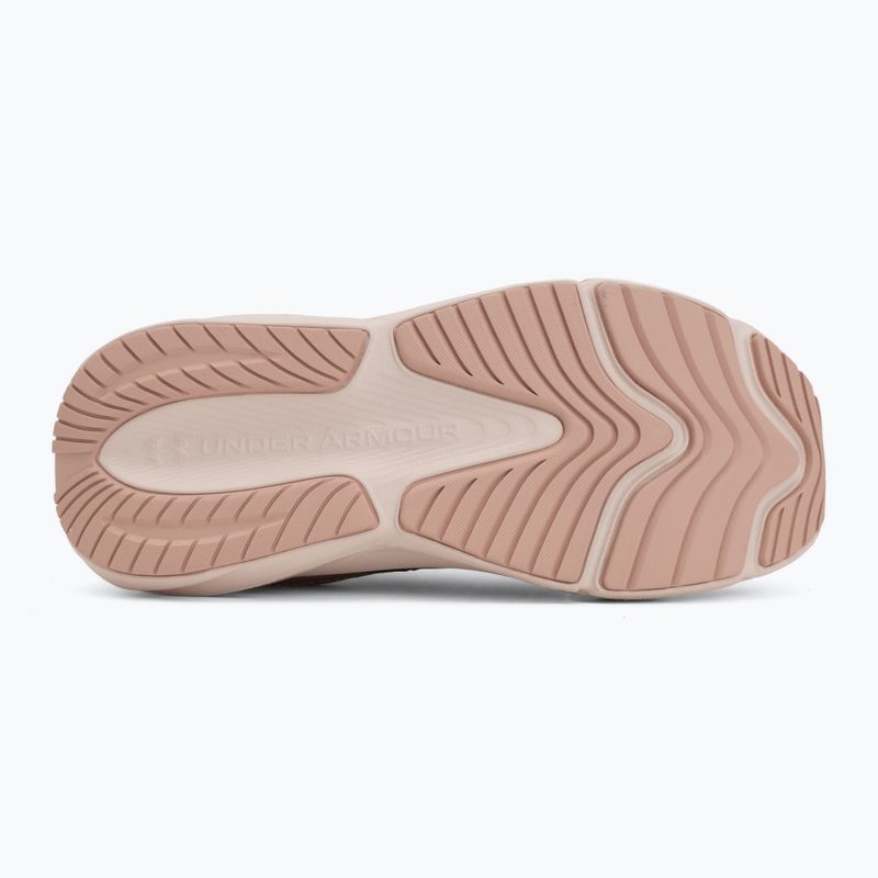 Дамски обувки за бягане Under Armour Surge 5 bashful pink/apex pink/deep almond 4