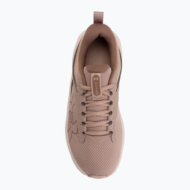 Дамски обувки за бягане Under Armour Surge 5 bashful pink/apex pink/deep almond 5