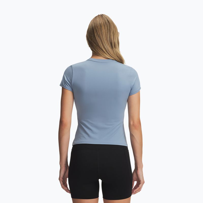 Дамска тренировъчна тениска Under Armour Motion Fitted SS blue wind/blue fog 2