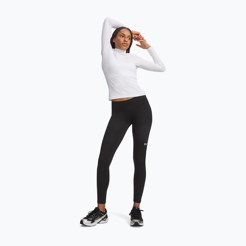 Дамски тренировъчен клин Under Armour ColdGear Leggings ultimate black/white 2
