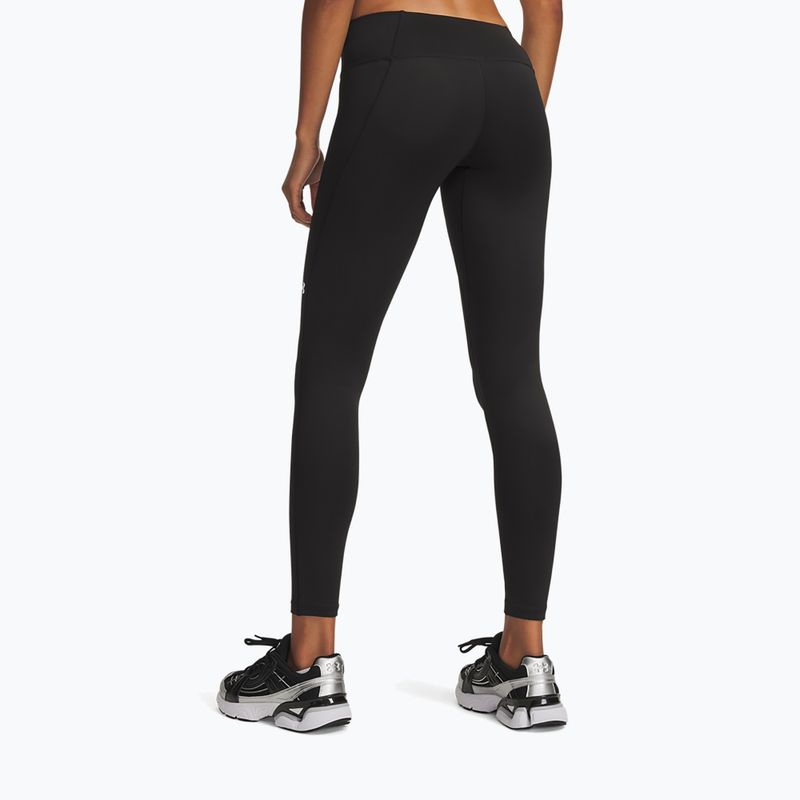 Дамски тренировъчен клин Under Armour ColdGear Leggings ultimate black/white 3