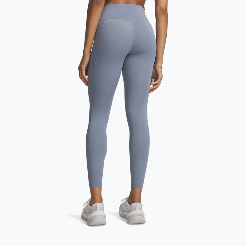 Дамски тренировъчен клин Under Armour Vanish Elite Leggings blue wind/metallic silver 3