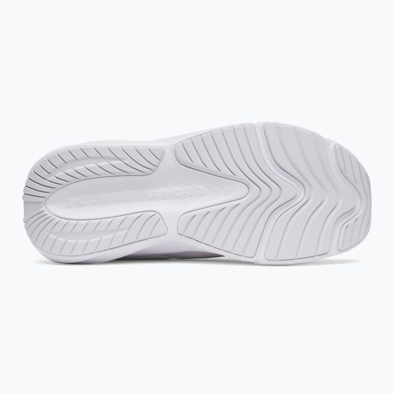 Дамски обувки за бягане Under Armour Surge 5 white/white/iridescent 4