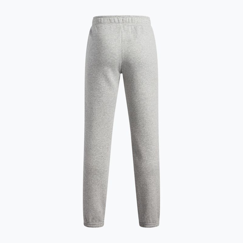 Детски панталони Under Armour B Rival Fleece Jogger mod gray light heather/white 2