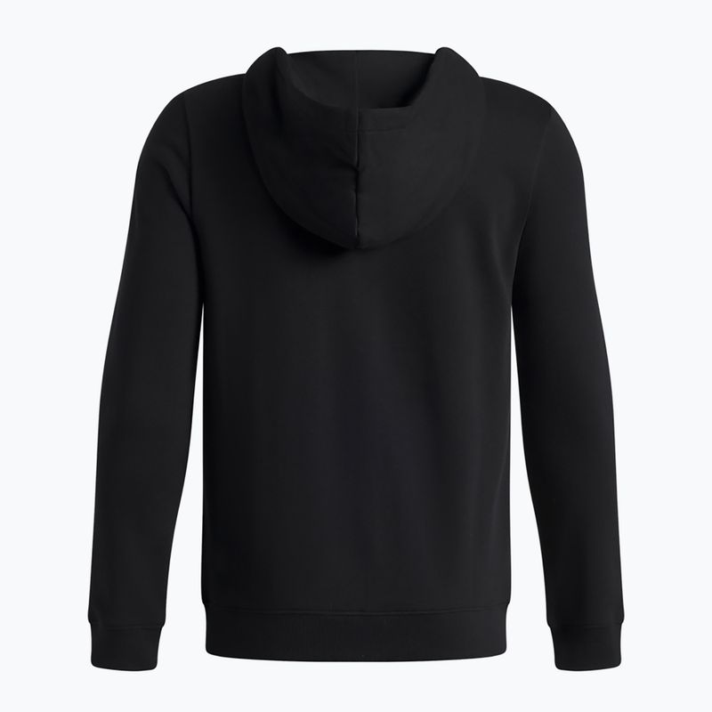 Детски суитшърт Under Armour Rival Lightweight Full Zip ultimate black/black 2
